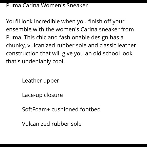Puma Carina Snakeskin Sneakers - Picture 12 of 12